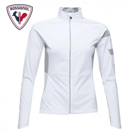 Veste De Ski Nordique ROSSIGNOL Poursuite Blanc Femme 3 Veste De Ski Nordique ROSSIGNOL Poursuite Blanc Femme