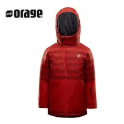 Veste De Ski ORAGE Dub Rouge Garçon