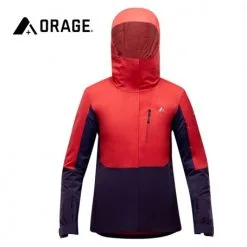 Veste De Ski ORAGE Nina Grenadine / Violet Femme