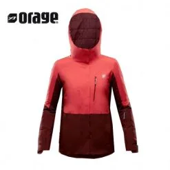 Veste De Ski ORAGE Nina Lie De Vin / Grenadine Femme