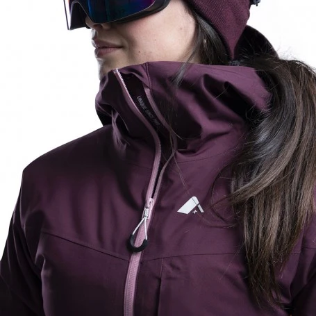 Veste De Ski ORAGE Nina Lie De Vin / Rose Femme 6 Veste De Ski ORAGE Nina Lie De Vin / Rose Femme – Image 4