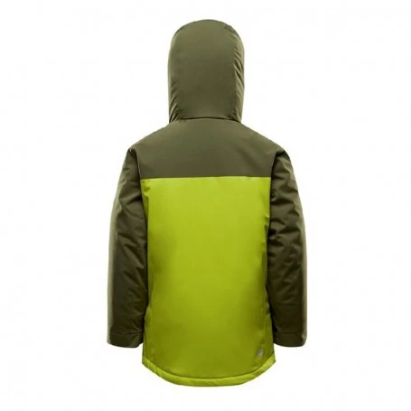 Veste De Ski ORAGE Radar Kaki / Jaune Garçon 4 Veste De Ski ORAGE Radar Kaki / Jaune Garçon – Image 2