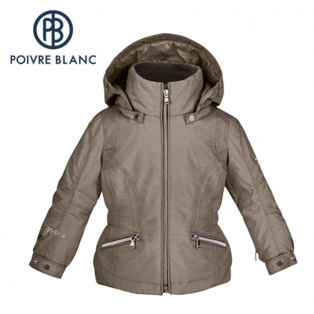 Veste De Ski POIVRE BLANC W15-1002 BBGL Bronze BB Fille 3 Veste De Ski POIVRE BLANC W15-1002 BBGL Bronze BB Fille