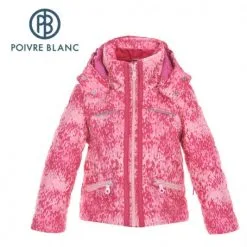 Veste De Ski Enfant Poivre Blanc Pas Cher
