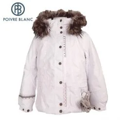 Veste De Ski POIVRE BLANC W13-1002 BBGL/A Blanc BB Fille
