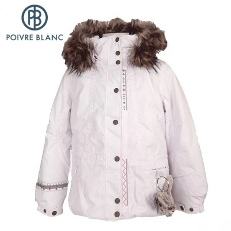 Veste De Ski POIVRE BLANC W13-1002 BBGL/A Blanc BB Fille 3 Veste De Ski POIVRE BLANC W13-1002 BBGL/A Blanc BB Fille