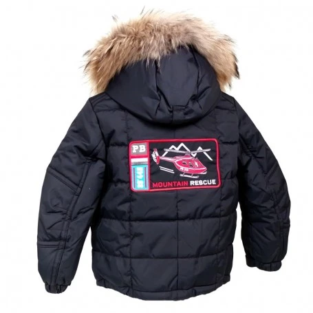 Veste De Ski POIVRE BLANC W13-0901 BBBY/B Noir BB Garçon 4 Veste De Ski POIVRE BLANC W13-0901 BBBY/B Noir BB Garçon – Image 2