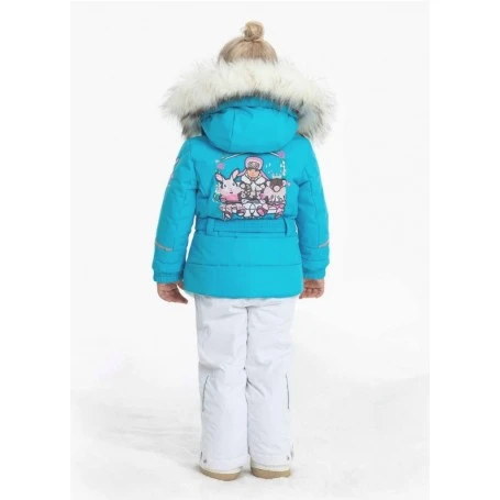 Veste De Ski POIVRE BLANC W19-1008 BBGL/A Rose BB Fille 4 Veste De Ski POIVRE BLANC W19-1008 BBGL/A Rose BB Fille – Image 2