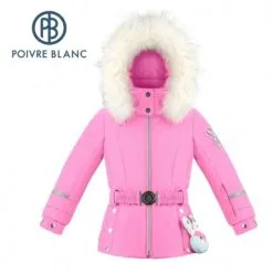 Veste De Ski POIVRE BLANC W19-1008 BBGL/A Rose BB Fille