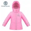 Veste De Ski POIVRE BLANC W19-1009 BBGL/A Rose BB Fille -Burton Soldes veste de ski poivre blanc w19 1009 bbgla rose bb fille