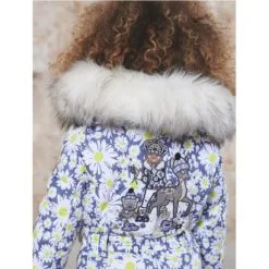 Veste De Ski POIVRE BLANC W20-1003 BBGL/A Fleuri BB Fille -Burton Soldes veste de ski poivre blanc w20 1003 bbgla fleuri bb fille 3