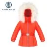 Veste De Ski POIVRE BLANC W20-1003 BBGL/A Orange BB Fille -Burton Soldes veste de ski poivre blanc w20 1003 bbgla orange bb fille