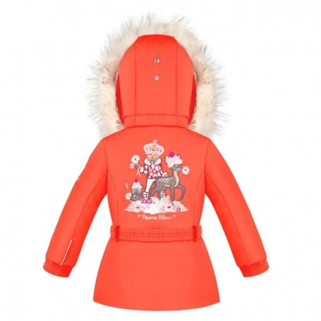 Veste De Ski POIVRE BLANC W20-1003 BBGL/A Rouge BB Fille 4 Veste De Ski POIVRE BLANC W20-1003 BBGL/A Rouge BB Fille – Image 2
