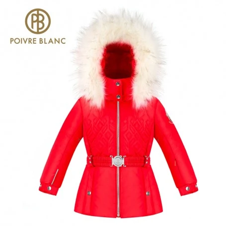 Veste De Ski POIVRE BLANC W20-1003 BBGL/A Rouge BB Fille 3 Veste De Ski POIVRE BLANC W20-1003 BBGL/A Rouge BB Fille