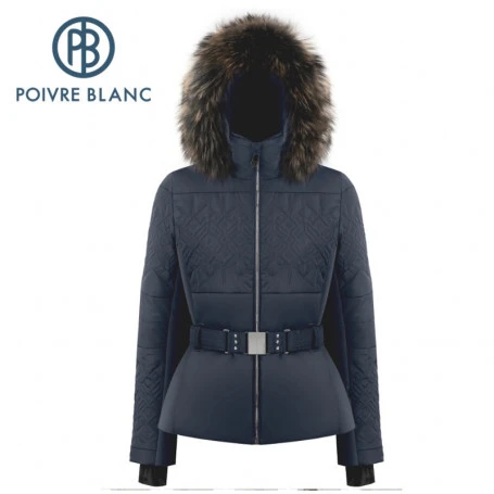 Veste De Ski POIVRE BLANC W20-1003 WO/B Bleu Marine Femme 3 Veste De Ski POIVRE BLANC W20-1003 WO/B Bleu Marine Femme