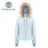 Veste De Ski Féminine Poivre Blanc En Déstockage -Burton Soldes veste de ski poivre blanc w21 0800 woa bleu clair femme