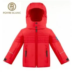 Veste De Ski POIVRE BLANC W21-0900 BBBY Rouge BB Garçon