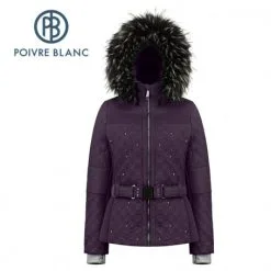 Veste De Ski POIVRE BLANC Chaude Et Féminine En Déstockage