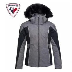 Veste De Ski ROSSIGNOL Ski Heather Jacket Gris / Noir Femme