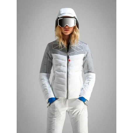 Veste De Ski ROSSIGNOL Supercorde Blanc Femme 4 Veste De Ski ROSSIGNOL Supercorde Blanc Femme – Image 2