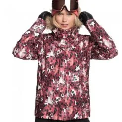 Veste De Ski ROXY Jet Ski Bordeaux Femme -Burton Soldes veste de ski roxy jet ski bordeaux femme 2