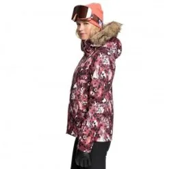 Veste De Ski ROXY Jet Ski Bordeaux Femme -Burton Soldes veste de ski roxy jet ski bordeaux femme 3