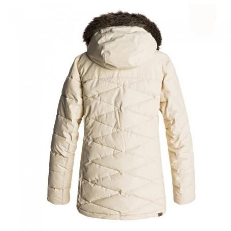 Veste De Ski ROXY Quinn Crème Femme 4 Veste De Ski ROXY Quinn Crème Femme – Image 2