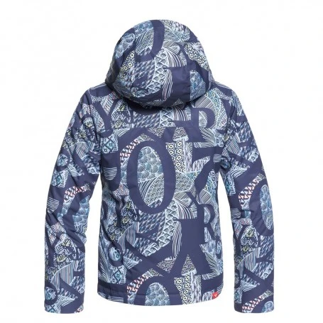 Veste De Snowboard ROXY Jetty Bleu Marine Fille 4 Veste De Snowboard ROXY Jetty Bleu Marine Fille – Image 2