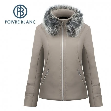Veste Softshell POIVRE BLANC En Destockage 3 Veste Softshell POIVRE BLANC En Destockage